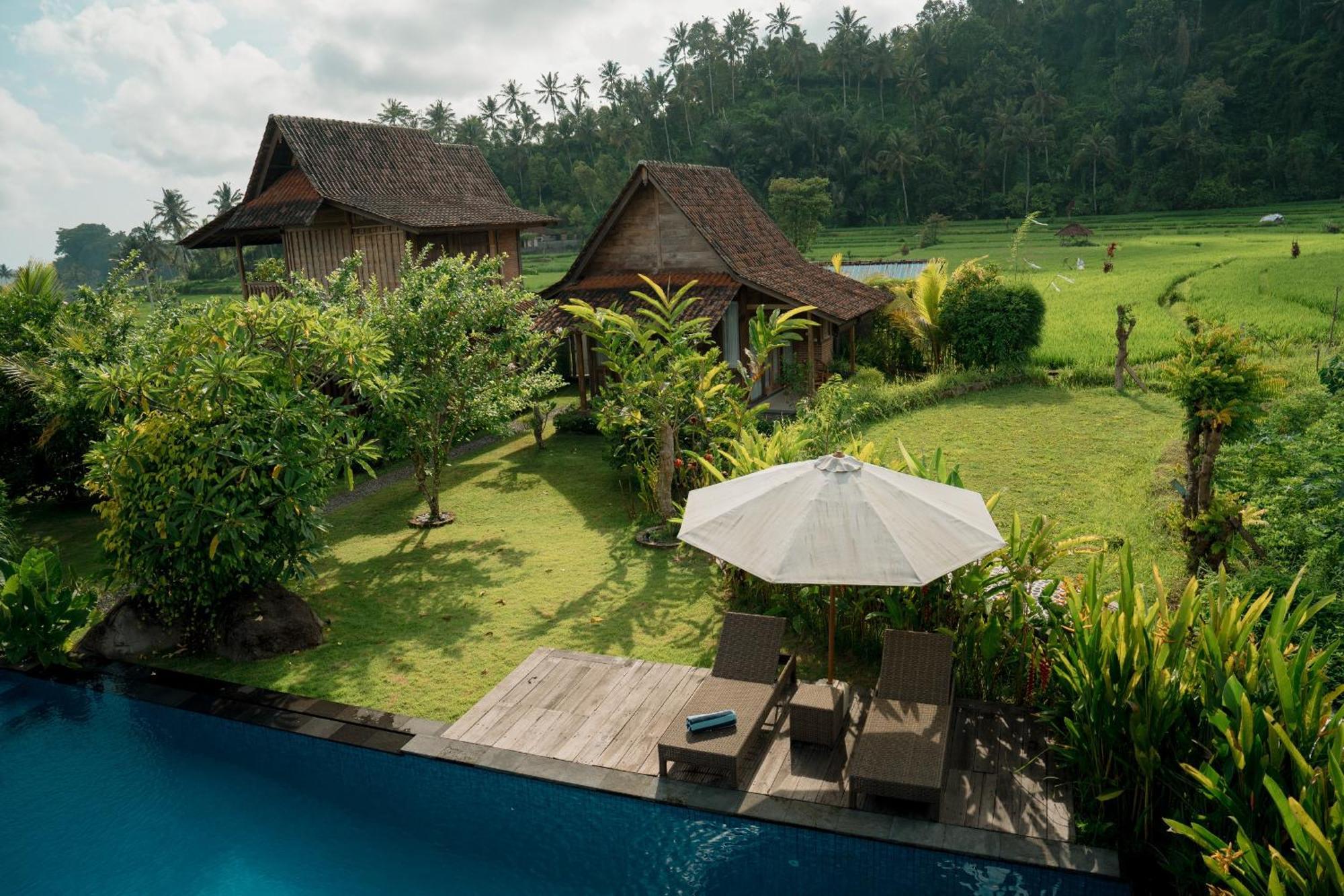 Kubu Sakian Villa And Restaurant Sidemen Silebeng Екстериор снимка