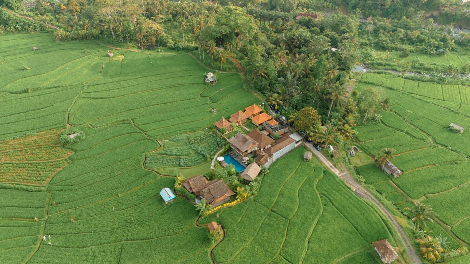 Kubu Sakian Villa And Restaurant Sidemen Silebeng Екстериор снимка